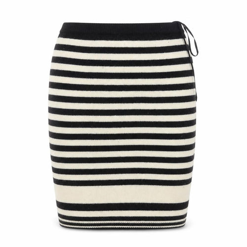 Co-Ords Women’s Black Wool Striped Knit Pencil Skirt M