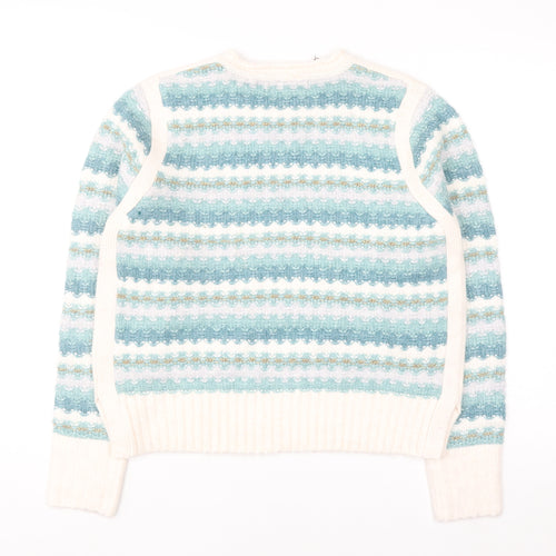 Marks and Spencer Per Una Women's Multicoloured S Crew Neck Jumper