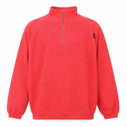 TAO Joy-Sportswear Men's Red XL 1/2 Zip Sweatshirt