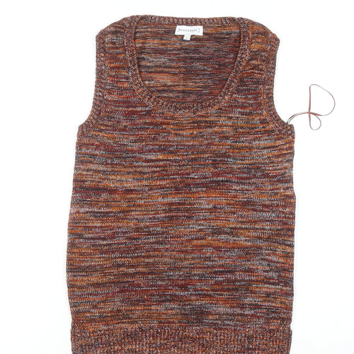 Warehouse Women's Multicoloured Knit Tank Top Size 6