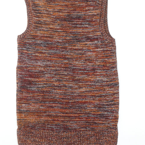Warehouse Women's Multicoloured Knit Tank Top Size 6