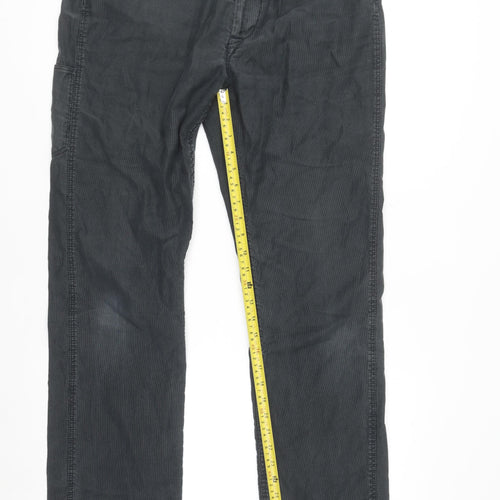 Rocha John Rocha Men's Black 34L Cotton Chino Trousers