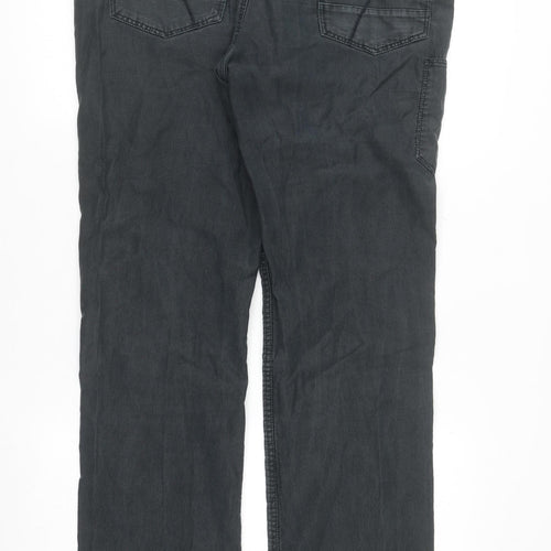 Rocha John Rocha Men's Black 34L Cotton Chino Trousers