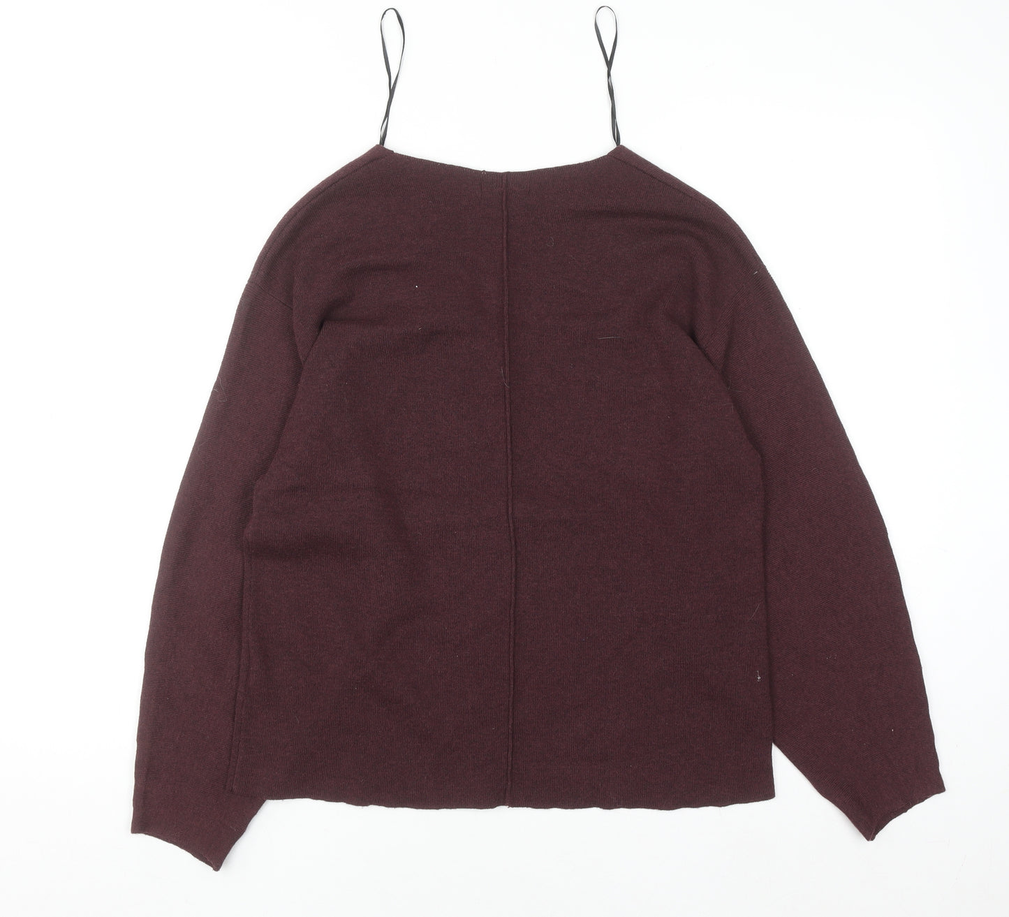 H&M Conscious Women’s Brown V-Neck Knit Jumper XS