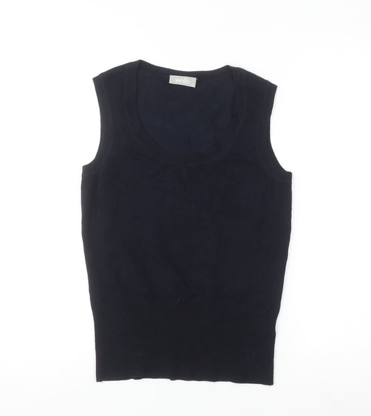 Wallis Women’s Black Knit Sleeveless Tank Top Size 12