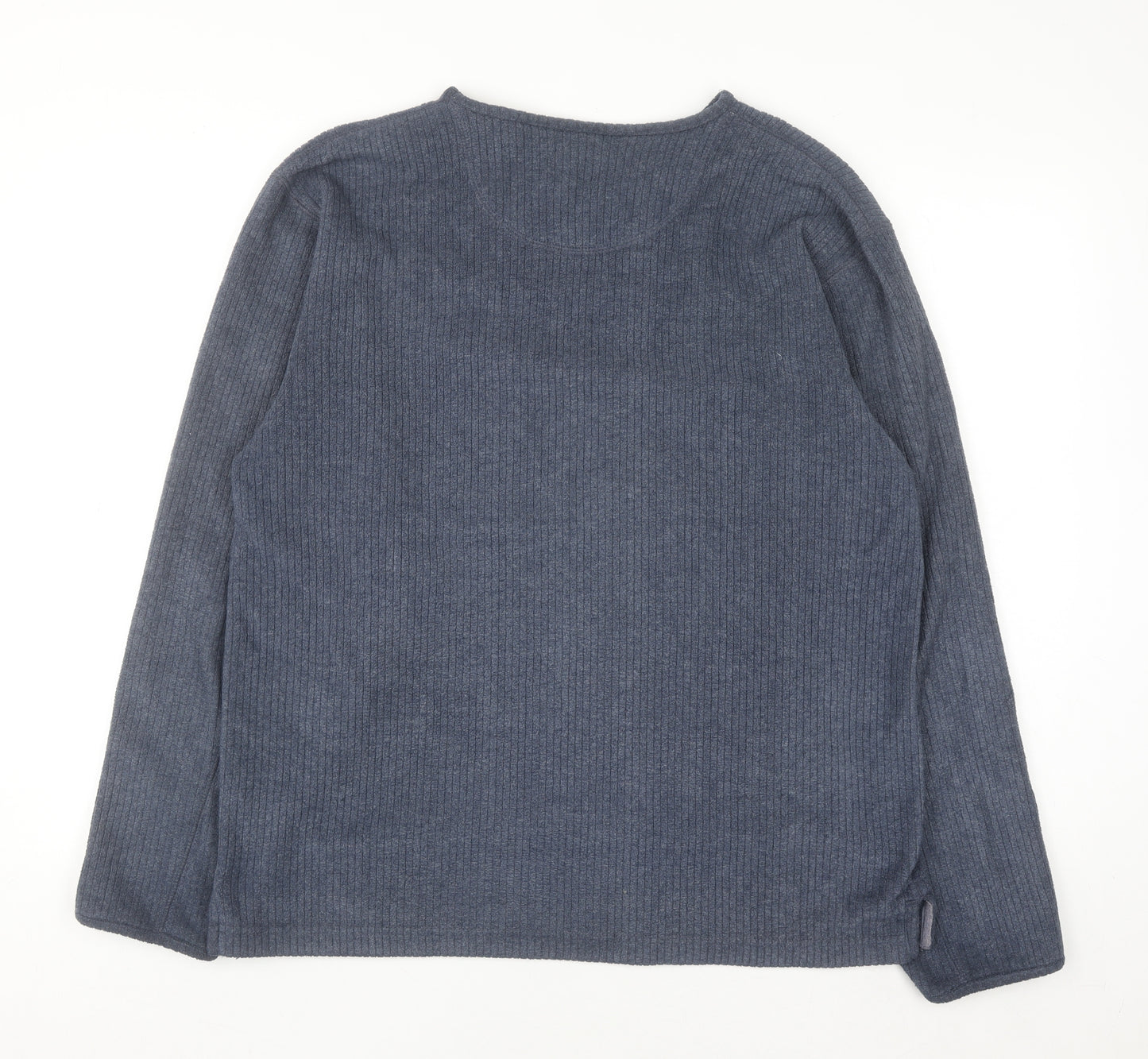 Maine New England Men’s Blue V-Neck Pullover Jumper Size S