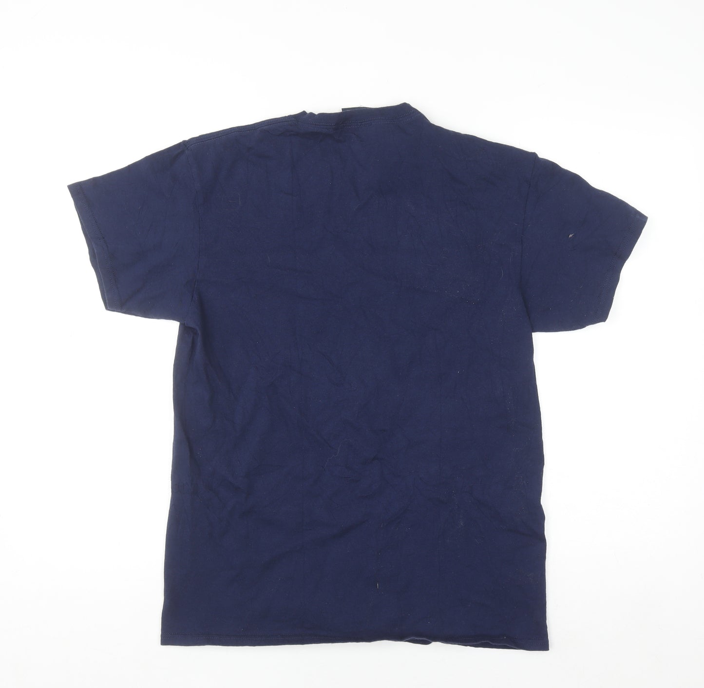 NYPD Unisex Blue Short Sleeve Basic Cotton T-Shirt M