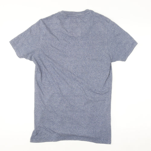 Brave Soul Men’s Blue Graphic Vintage 1972 T-Shirt Size S Regular Fit