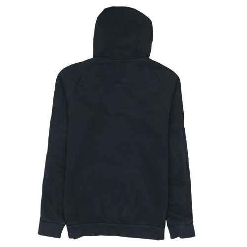 Adidas Mens Black Pullover Hoodie Small Logo Sportswear