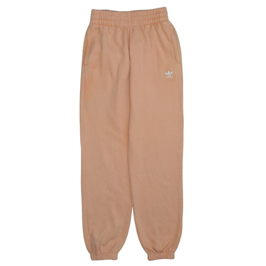 adidas Womens Pink Fleece Sweatpants Size 12 Joggers