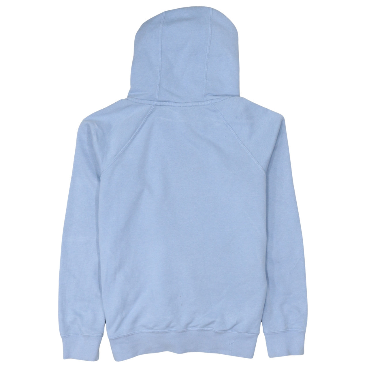 Nike Womens Light Blue XS Pullover Hoodie 80% Cotton Sweatshirt