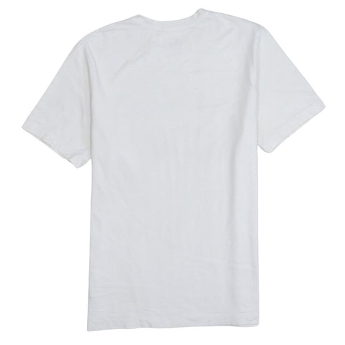 Nike Men's White 'Nike Air' Graphic Cotton Crew Neck T-Shirt M