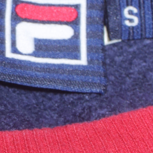 Fila Men's Multicoloured Crew Neck Logo Sweatshirt Size S