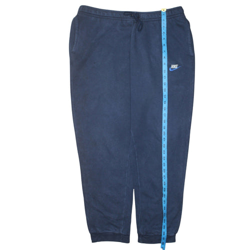 Nike Men Blue XL Fleece Joggers Sweatpants Regular Fit