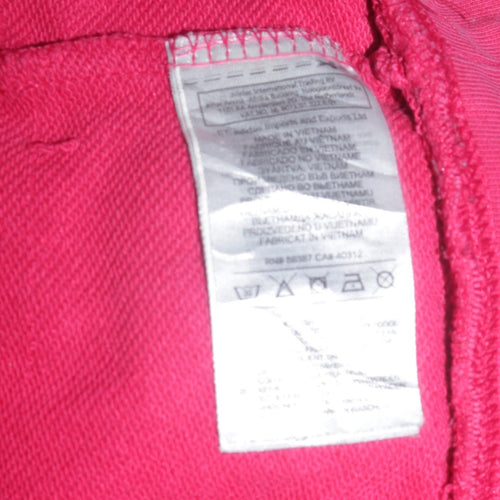Adidas Womens Pink Hoodie XS Pullover Logo Hooded Sweatshirt