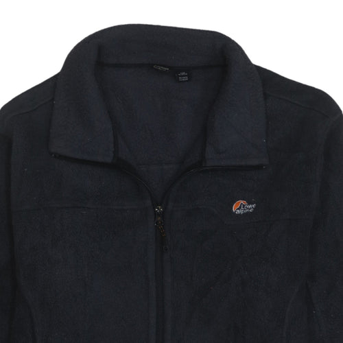 Lowe Alpine Men's Black Fleece Full Zip Jacket Size L
