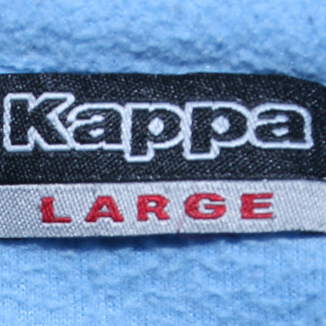 Kappa Women Blue Fleece Full Zip Jacket Size L