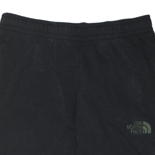 The North Face Boys Black XL Jogger Sweatpants 100% Cotton Comfort Wear