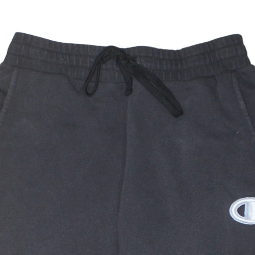 Champion Men's Black Medium Fleece Jogger Sweatpants