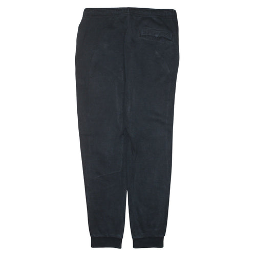 Nike Men's Black Medium Jogger Sweatpants with Elastic Drawstring Waist