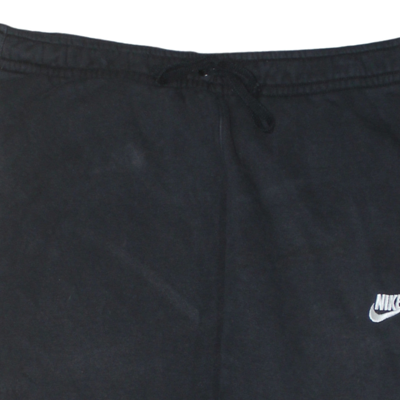 Nike Men's Black Medium Jogger Sweatpants with Elastic Drawstring Waist