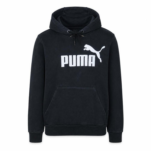 Puma Men's Black XS Pullover Hoodie Classic Logo Sportswear