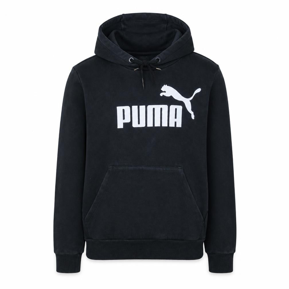 Puma Men's Black XS Pullover Hoodie Classic Logo Sportswear