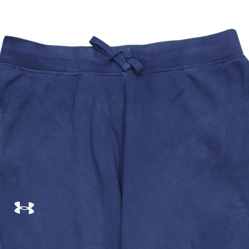 Under Armour Men Blue XL Jogger Sweatpants Cotton Blend Activewear