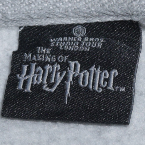 Warner Bros Men’s Grey Gryffindor Crew Neck Sweatshirt Size M