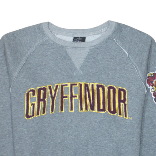 Warner Bros Men’s Grey Gryffindor Crew Neck Sweatshirt Size M