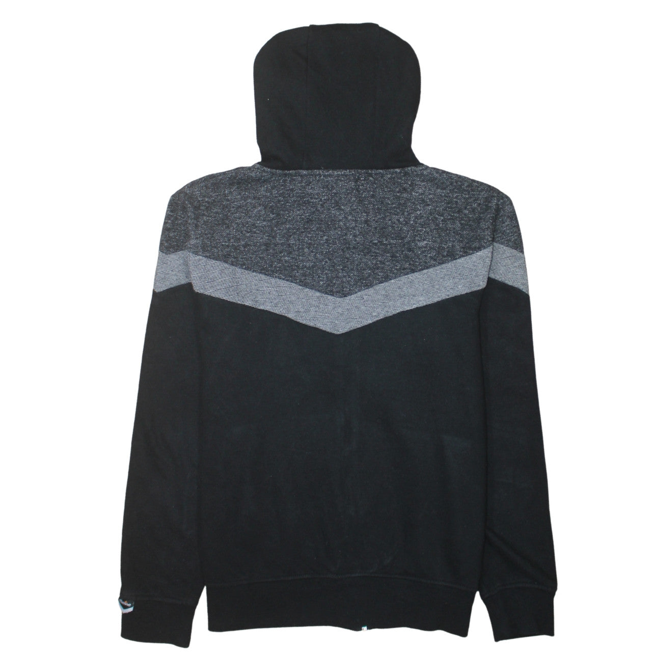 Ellesse Womens Black Full Zip Hoodie Medium Cotton Blend Sportswear