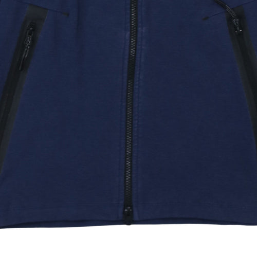 Nike Men’s Blue Full Zip Paris Hoodie Size S Athletic Fit