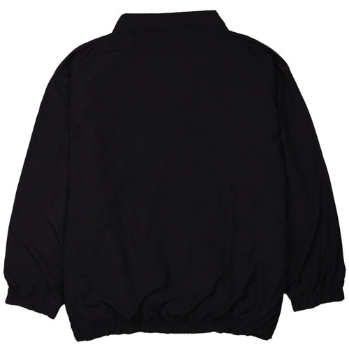 OUTBROOK Black Embroidered Zip-Up Regular Fit Jacket 2XL Unisex