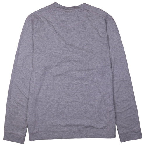 Reserved Men's Grey 80s Graphic Long Sleeve T-Shirt XL