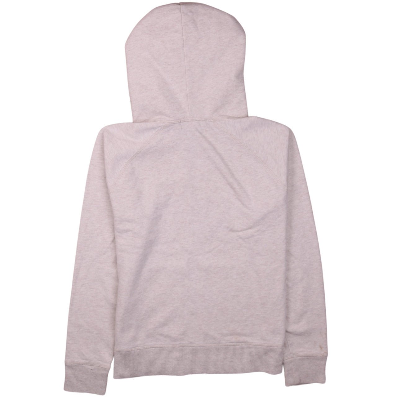 GAP Women Beige Full Zip Hoodie M Cotton Blend Casual Sweatshirt