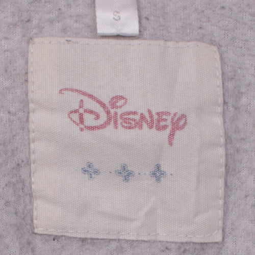 Disney Women’s Grey Minnie Mouse Long Sleeve Nightshirt S