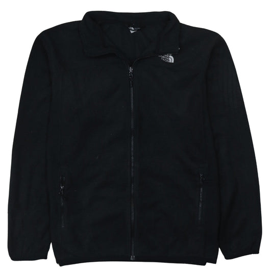 The North Face Men's Black XL Fleece Full Zip Outdoor Jacket