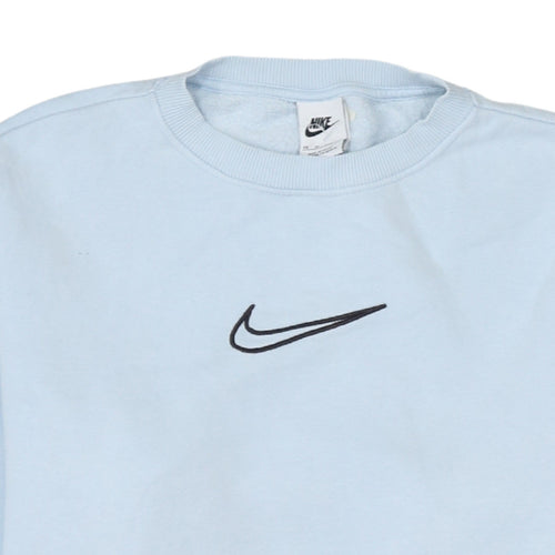 Nike Men’s Blue XS Pullover Sweatshirt Crew Neck Fleece