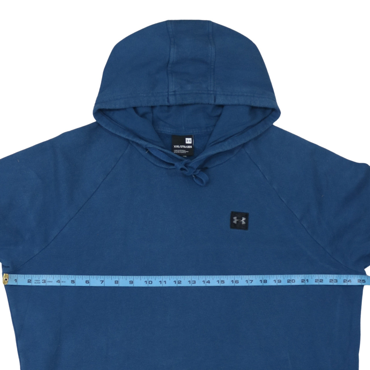 Under Armour Men Blue 2XL Pullover Hoodie Fleece Sweatshirt