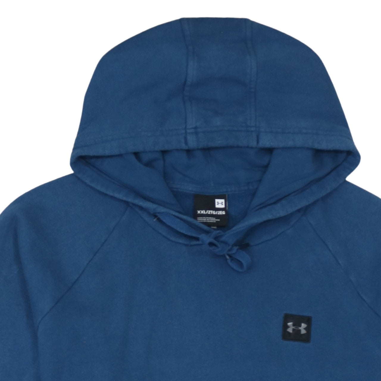 Under Armour Men Blue 2XL Pullover Hoodie Fleece Sweatshirt