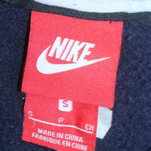 Nike Men’s Blue Air Logo Crew Neck Pullover Sweatshirt Size S