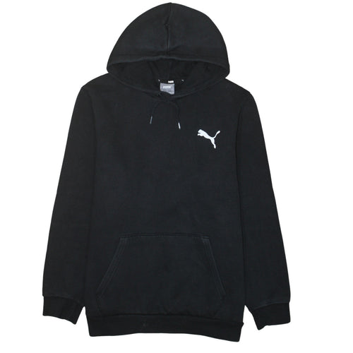 Puma Men's Black Pullover Hoodie Size S Regular Fit Sportswear