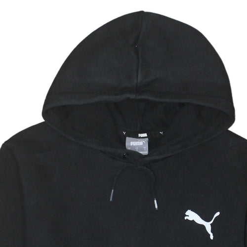 Puma Men's Black Pullover Hoodie Size S Regular Fit Sportswear