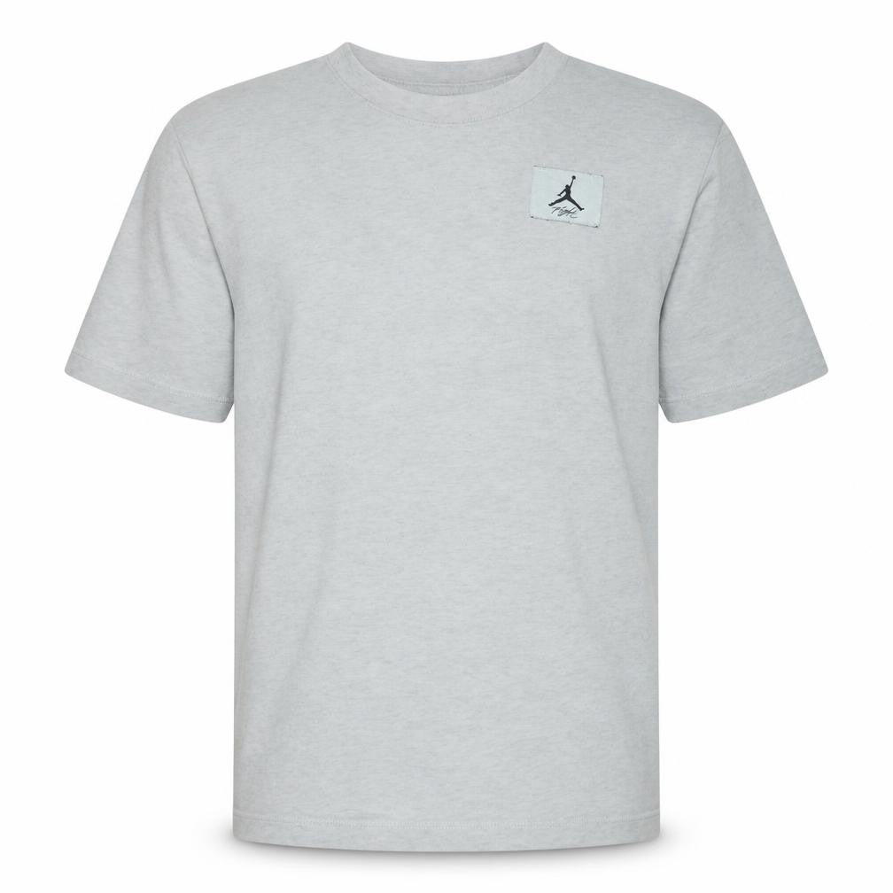 Jordan Men's White Cotton Crew Neck Sports Logo T-Shirt L