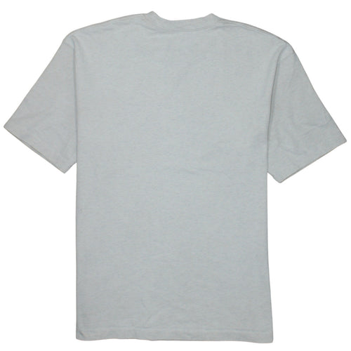 Jordan Men's White Cotton Crew Neck Sports Logo T-Shirt L