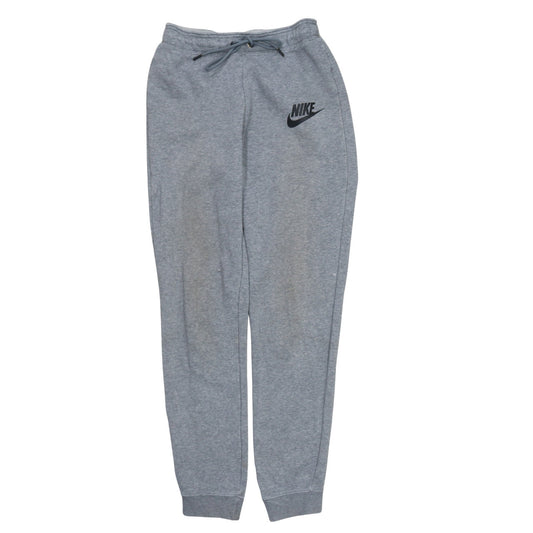 Nike Men Grey Jogger Sweatpants Small Regular Tapered Fit Activewear