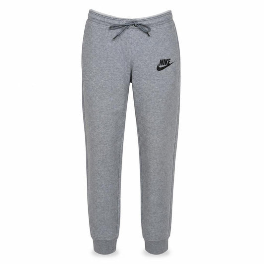 Front view of Nike Men Grey Jogger Sweatpants Small Regular Tapered Fit Activewear