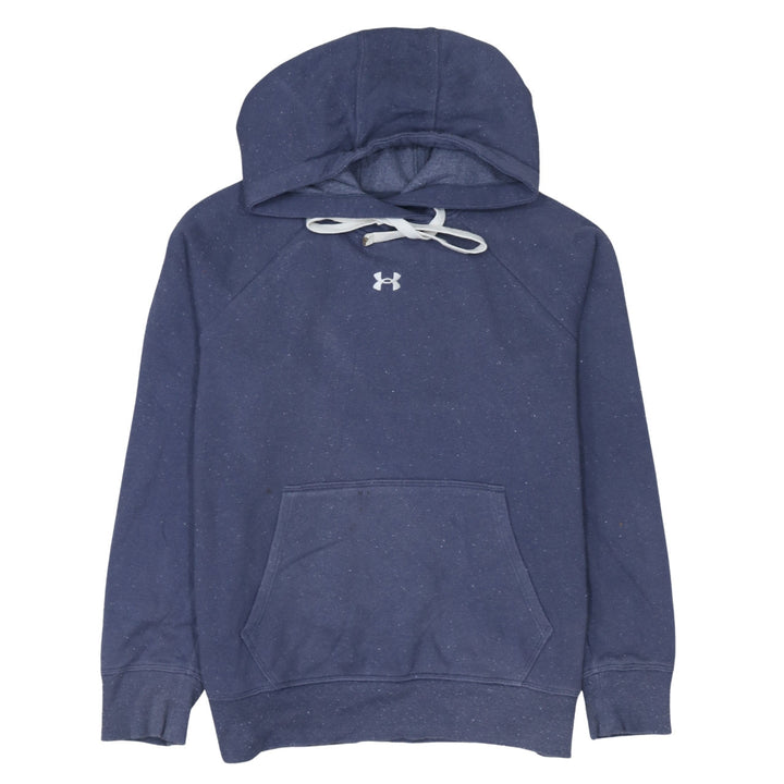 Under Armour Men Blue Small Pullover Hoodie Long Sleeve Sports Loose Fit