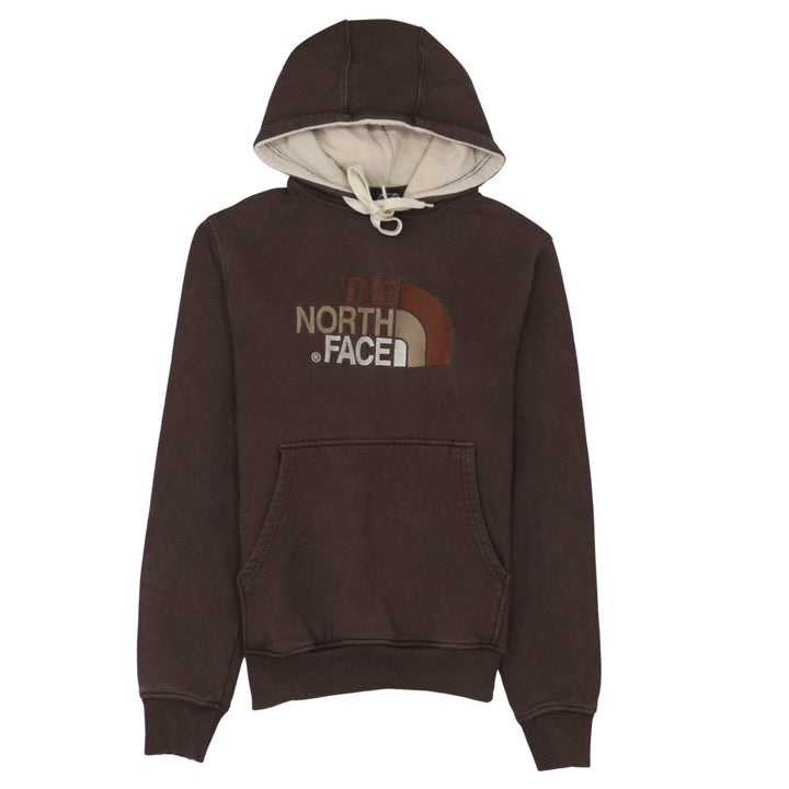 The North Face Men's Brown Pullover Hoodie Size S Cotton Sweatshirt