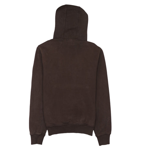 The North Face Men's Brown Pullover Hoodie Size S Cotton Sweatshirt